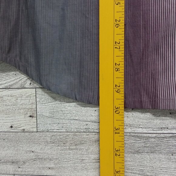 Road Apparel Shirt Men's Medium Designer Button Up Long Sleeve Business Office - Picture 16 of 16